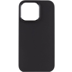 TPU чехол Bonbon Metal Style для Apple iPhone 14 Pro Max (6.7") Черный / Black