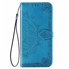 Кожаный чехол (книжка) Art Case с визитницей для Xiaomi Redmi Note 6 Pro Синий
