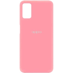 Чехол Silicone Cover My Color Full Protective (A) для Oppo A52 / A72 / A92 Розовый / Pink