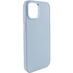 TPU чохол Bonbon Metal Style для Apple iPhone 13 (6.1"), Блакитний / Mist blue