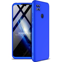 Пластикова накладка GKK LikGus 360 градусів (opp) для Xiaomi Redmi 10C, Синій