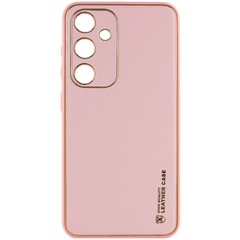 Шкіряний чохол Xshield для Samsung Galaxy A35, Рожевий / Pink