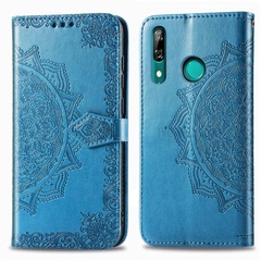 Кожаный чехол (книжка) Art Case с визитницей для Huawei P Smart Z Синий