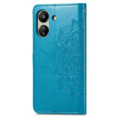 Шкіряний чохол (книжка) Art Case з візитницею для Xiaomi Redmi 13C / Poco C65, Синій