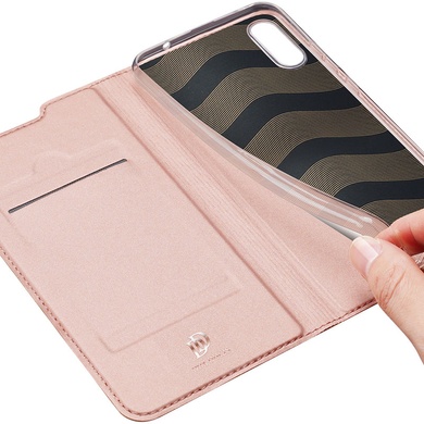 Чехол-книжка Dux Ducis с карманом для визиток для Xiaomi Redmi 9A Rose Gold