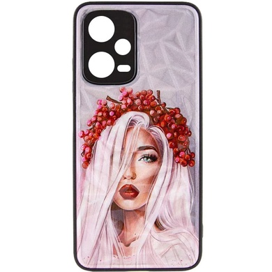 TPU+PC чехол Prisma Ladies для Xiaomi Redmi Note 12 Pro 5G Ukrainian Girl