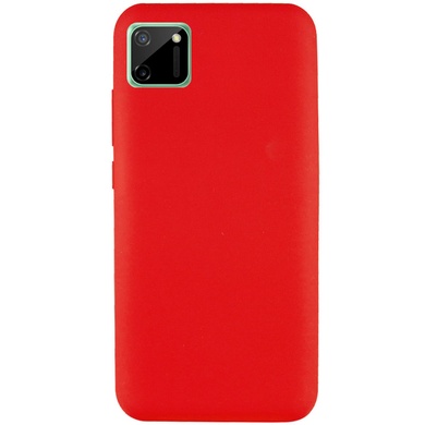 Чохол Silicone Cover Full without Logo (A) для Realme C11, Червоний / Red