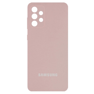 Чохол Silicone Cover Full Camera (AA) для Samsung Galaxy A53 5G, Рожевий / Pink Sand