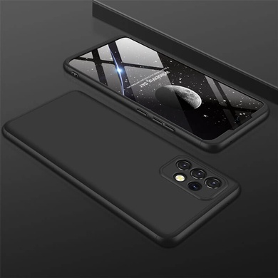 Пластиковая накладка GKK LikGus 360 градусов (opp) для Samsung Galaxy A32 4G Черный
