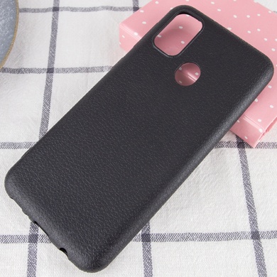 TPU накладка Epik leather series для Samsung Galaxy M30s / M21, Чорний