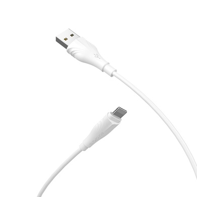 Дата кабель Borofone BX18 Optimal USB to Lightning (1m), Білий