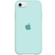 Чохол Silicone Case Full Protective (AA) для Apple iPhone SE (2020), Бирюзовый / Turquoise