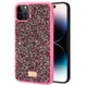 TPU чехол Bling World Rock Diamond для Apple iPhone 14 Pro (6.1") Розовый
