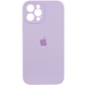 Чехол Silicone Case Full Camera Protective (AA) для Apple iPhone 12 Pro Max (6.7") Сиреневый / Lilac