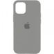 Чехол Silicone Case Full Protective (AA) для Apple iPhone 13 (6.1") Серый / Pewter