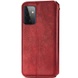 Кожаный чехол книжка GETMAN Cubic (PU) для Samsung Galaxy A72 4G / A72 5G Красный