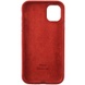 Чехол ALCANTARA Case Full для Apple iPhone 12 Pro / 12 (6.1") Красный
