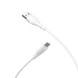 Дата кабель Borofone BX18 Optimal USB to Lightning (1m) Белый