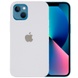 Чехол Silicone Case Full Protective (AA) для Apple iPhone 13 (6.1") Белый / White
