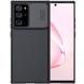 Карбонова накладка Nillkin Camshield (шторка на камеру) для Samsung Galaxy Note 20 Ultra, Чорний / Black