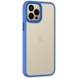 TPU+PC чохол Metal Buttons для Apple iPhone 13 Pro (6.1 "), Блакитний