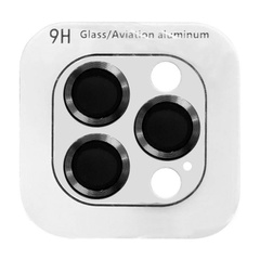 Защитное стекло Metal Classic на камеру (в упак.) для Apple iPhone 14 Pro (6.1") / 14 Pro Max (6.7") Темно-Серый / Graphite