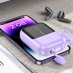 Портативное ЗУ Power Bank Hoco Q20 Fountain 22.5W+PD20W 10000 mAh Purple