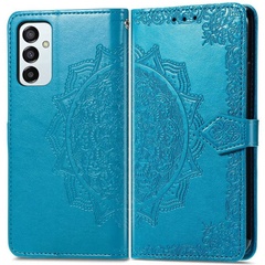 Кожаный чехол (книжка) Art Case с визитницей для Samsung Galaxy A24 4G Синий