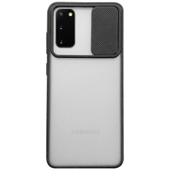 Чехол Camshield mate TPU со шторкой для камеры для Samsung Galaxy S20 Черный