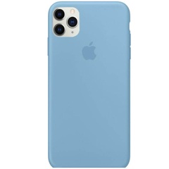 Чохол Silicone Case Full Protective (AA) для Apple iPhone 11 Pro Max (6.5"), Бирюзовый / Turquoise