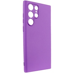 Чехол Silicone Cover Lakshmi Full Camera (AA) для Samsung Galaxy S25 Ultra Фиолетовый / Purple