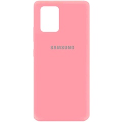 Чехол Silicone Cover My Color Full Protective (A) для Samsung Galaxy A72 4G / A72 5G Розовый / Pink