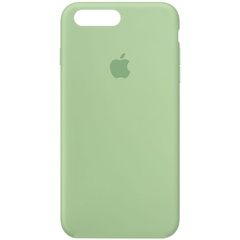 Чохол Silicone Case Full Protective (AA) для Apple iPhone 7 plus / 8 plus (5.5 "), Зелений / Pistachio