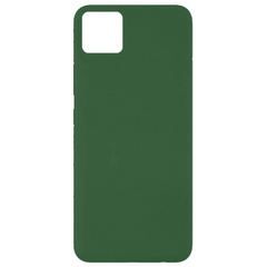 Чехол Silicone Cover Full without Logo (A) для Realme C11 Зеленый / Dark green