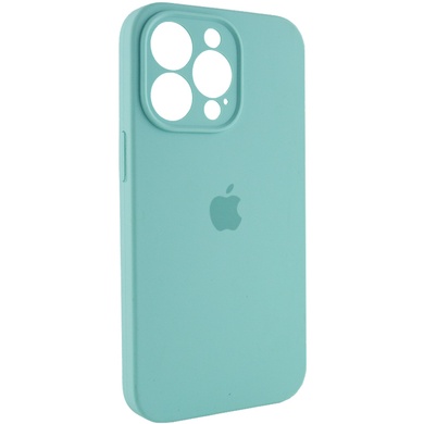 Чохол Silicone Case Full Camera Protective (AA) для Apple iPhone 15 Pro Max (6.7"), Бирюзовый / Marine Green
