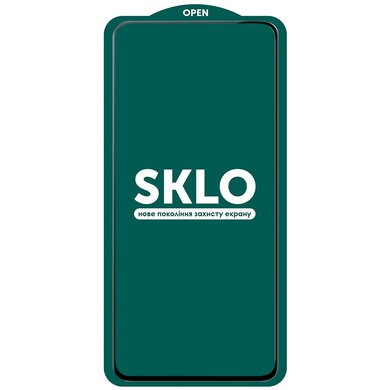 Захисне скло SKLO 5D (full glue) для Xiaomi Mi 10T Lite / Note 9 Pro 5G / K30 Pro / Poco F2 Pro / Mi 10i, Чорний