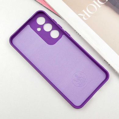 Чохол Silicone Cover Lakshmi Full Camera (A) для Samsung Galaxy A35, Фіолетовий / Purple