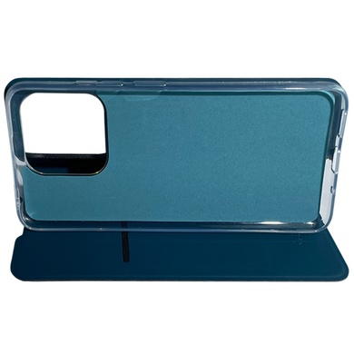 Кожаный чехол книжка GETMAN Elegant (PU) для Samsung Galaxy A23 4G Синий