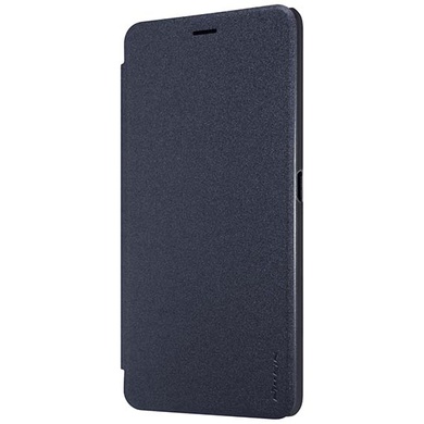 Кожаный чехол (книжка) Nillkin Sparkle Series для Asus Zenfone 3 Ultra (ZU680KL) Черный