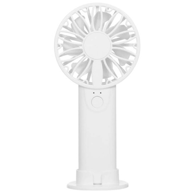 Портативний міні вентилятор W7 LED, Білий