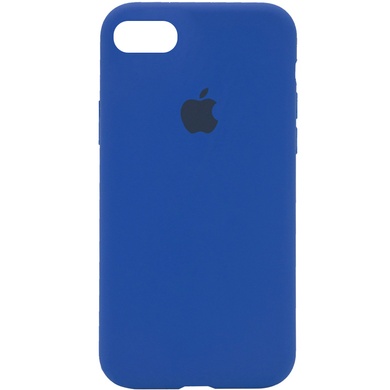Чехол Silicone Case Full Protective (AA) для Apple iPhone 6/6s (4.7") Синий / Royal blue