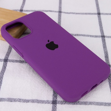Чехол Silicone Case Full Protective (AA) для Apple iPhone 13 Pro Max (6.7") Фиолетовый / Grape