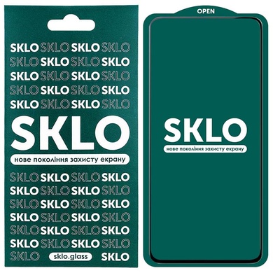 Захисне скло SKLO 5D (full glue) для Xiaomi Mi 10T Lite / Note 9 Pro 5G / K30 Pro / Poco F2 Pro / Mi 10i, Чорний