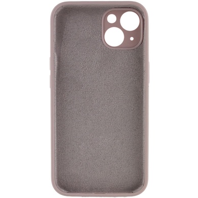 Чохол Silicone Case Full Camera Protective (AA) NO LOGO для Apple iPhone 14 (6.1"), Сірий / Lavender