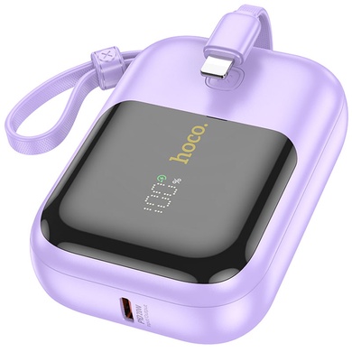 Портативний ЗП Power Bank Hoco Q20 Fountain 22.5W+PD20W 10000 mAh, Purple