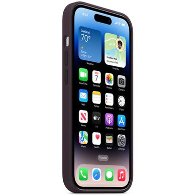 Чехол Silicone Case Full Protective (AA) для Apple iPhone 15 (6.1") Фиолетовый / Elderberry