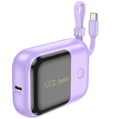 Портативное ЗУ Power Bank Hoco Q20 Fountain 22.5W+PD20W 10000 mAh Purple