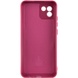 Чехол Silicone Cover Lakshmi Full Camera (A) для Samsung Galaxy A03 Бордовый / Marsala