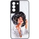 TPU+PC чехол Prisma Ladies для Samsung Galaxy S23 Girl in a hat