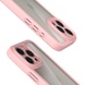 TPU чехол Transparent + Colour 1,5mm для Apple iPhone 13 Pro (6.1") Pink